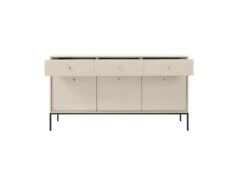 Buffet - 3 Tiroirs Et 3 Portes - Beige - BOGDAN -Mobilier De Restaurant buffet 4444733