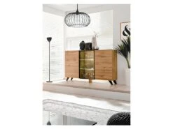 Buffet, Bahut Modèle TINO + LED. Meuble Type Scandinave. Enfilade Design Pour Votre Salon Ou Salle à Manger. -Mobilier De Restaurant buffet 8933555