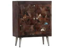 Buffet Bahut Armoire Console Meuble De Rangement Bois De Récupération Solide 76 Cm 4402087