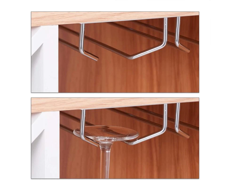 Grande étagère Meuble à Vin 8 Bouteilles Et Support à Verres Marron 13_0001277_2 2 Grande étagère Meuble à Vin 8 Bouteilles Et Support à Verres Marron 13_0001277_2 – Image 2