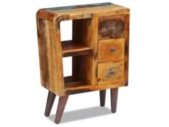 Buffet Bahut Armoire Console Meuble De Rangement Bois De Récupération Massif 80 Cm 4402266 -Mobilier De Restaurant buffet 8934319