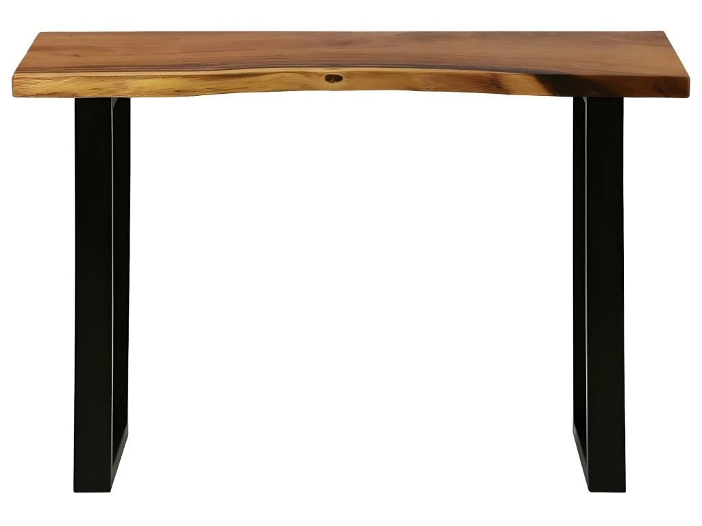 Buffet Bahut Armoire Console Meuble De Rangement Bois D'arbre à Pluie Massif 110 Cm 4402277 2 Buffet Bahut Armoire Console Meuble De Rangement Bois D'arbre à Pluie Massif 110 Cm 4402277 – Image 2