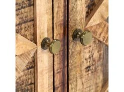 Buffet Bahut Armoire Console Meuble De Rangement Avec 4 Tiroirs 160 Cm Bois Massif De Manguier 4402155 -Mobilier De Restaurant buffet 8934817