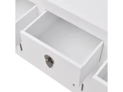 Buffet Bahut Armoire Console Meuble De Rangement En Style Chinois En Bois Massif Blanc 4402004 -Mobilier De Restaurant buffet 8934875