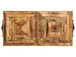 Buffet Bahut Armoire Console Meuble De Rangement Bois De Manguier Massif 80 Cm 4402270 -Mobilier De Restaurant buffet 8935083