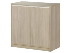 Armoire Basse 2 Portes Chêne -Mobilier De Restaurant buffet 9178167