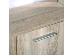 LIST - Buffet 5 Portes 2 Tiroirs Aspect Bois -Mobilier De Restaurant buffet 9518251