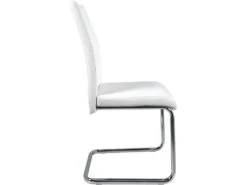 KAYELLES Lot De 2 Chaises De Salle à Manger Design Contemporain ABLA (blanc) 8 KAYELLES Lot De 2 Chaises De Salle à Manger Design Contemporain ABLA (blanc) -Mobilier De Restaurant chaise 10026637