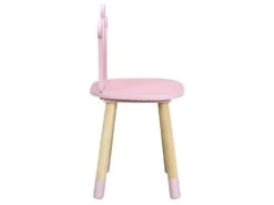 CROWN - Chaise Enfant Rose Dossier Couronne -Mobilier De Restaurant chaise 10029683