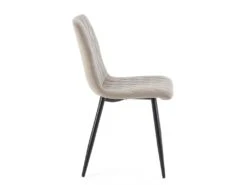 Pack 4 Chaises Abril Recouvertes De Tissu Beige -Mobilier De Restaurant chaise 10558567