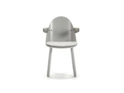 Duo De Chaises Avec Accoudoirs Bois/Gris - TEULAT UMA 7 Duo De Chaises Avec Accoudoirs Bois/Gris - TEULAT UMA -Mobilier De Restaurant chaise 11136089