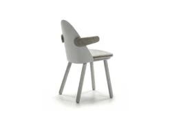 Duo De Chaises Avec Accoudoirs Bois/Gris - TEULAT UMA 9 Duo De Chaises Avec Accoudoirs Bois/Gris - TEULAT UMA -Mobilier De Restaurant chaise 11136093