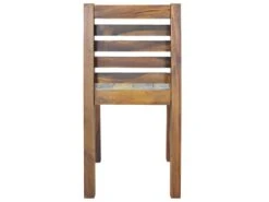 Lot De 4 Chaises De Salle à Manger Cuisine Bois De Récupération Solide Design Vintage CDS021332 -Mobilier De Restaurant chaise 12442909