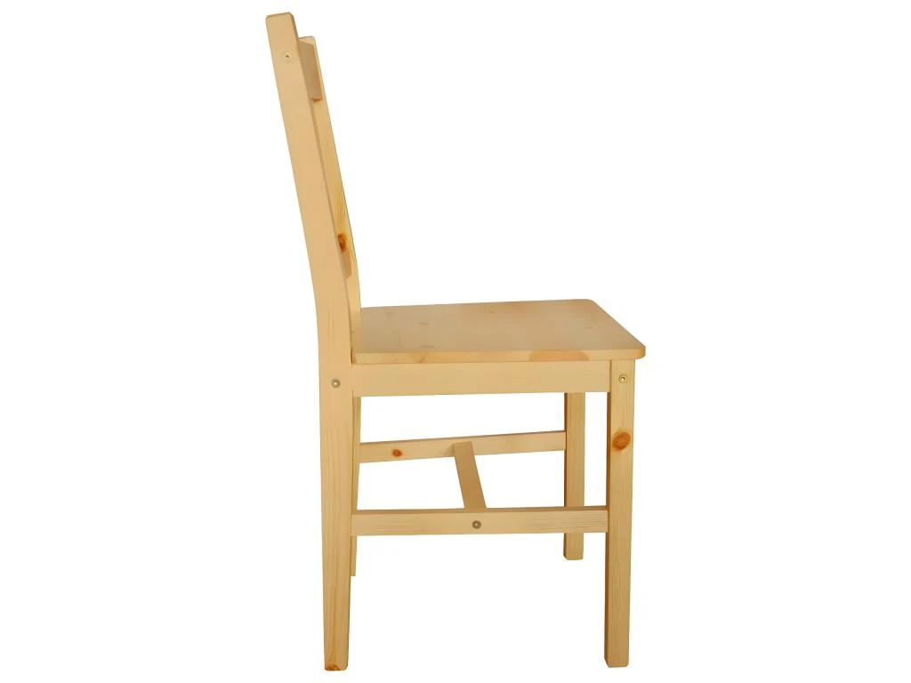 Lot De 2 Chaises De Salle à Manger Cuisine Design Classique Bois De Pin CDS020282 4 Lot De 2 Chaises De Salle à Manger Cuisine Design Classique Bois De Pin CDS020282 – Image 4
