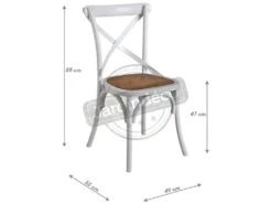 Chaise De Bistrot En Bouleau Et Rotin -Mobilier De Restaurant chaise 12739605