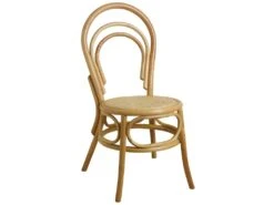 Chaise En Rotin Naturel Et Cannage