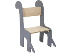 Chaise Enfant En Bois Animal Dino