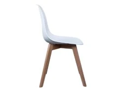 Chaise Enfant Scandinave Bois Et Polypropylène -Mobilier De Restaurant chaise 12828537