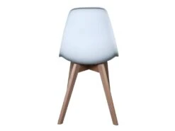 Chaise Enfant Scandinave Bois Et Polypropylène -Mobilier De Restaurant chaise 12828539