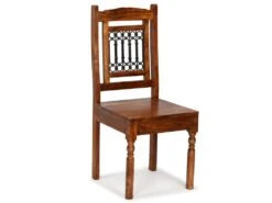 Lot De Deux Chaise De Salle à Manger 2 Pcs Bois Massif Avec Finition Sesham 1902095 -Mobilier De Restaurant chaise 12997513