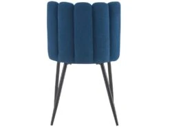 Chaise Rosy En Tissu Bleu (lot De 2) -Mobilier De Restaurant chaise 13003791