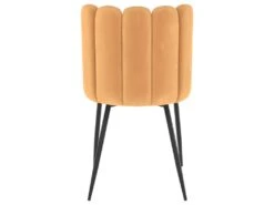 Chaise Rosy En Velours Jaune (lot De 2) 11 Chaise Rosy En Velours Jaune (lot De 2) -Mobilier De Restaurant chaise 13003805