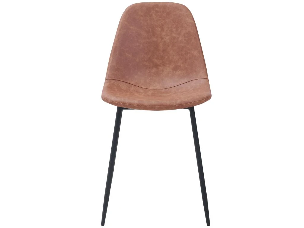 Chaise Henrik Marron Clair (lot De 2) 6 Chaise Henrik Marron Clair (lot De 2) – Image 6