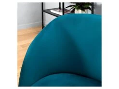 Lot De 2 Chaises En Velours Bleu Canard - Pieds En Métal - L 55 X P 45 X H 99 Cm - CURVY 8 Lot De 2 Chaises En Velours Bleu Canard - Pieds En Métal - L 55 X P 45 X H 99 Cm - CURVY -Mobilier De Restaurant chaise 13013543