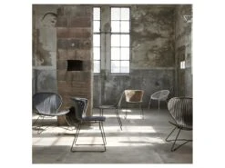 Wings - Lot De 2 Chaises Indoor/outdoor En Résine Tressée - Couleur - Naturel -Mobilier De Restaurant chaise 13389549