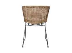 Wings - Lot De 2 Chaises Indoor/outdoor En Résine Tressée - Couleur - Naturel -Mobilier De Restaurant chaise 13389559