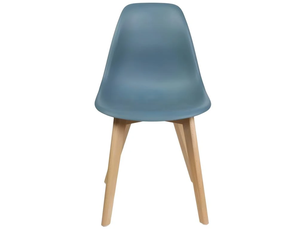 Chaise Scandinave En Hëtre Et Polypropylène (Lot De 2) 4 Chaise Scandinave En Hëtre Et Polypropylène (Lot De 2) – Image 4