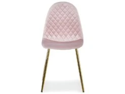 Lot De 4 Chaises Matelassées Norway Velours Rose 7 Lot De 4 Chaises Matelassées Norway Velours Rose -Mobilier De Restaurant chaise 13696897