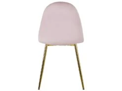 Lot De 4 Chaises Matelassées Norway Velours Rose 9 Lot De 4 Chaises Matelassées Norway Velours Rose -Mobilier De Restaurant chaise 13696901