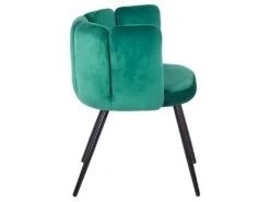 Lot De 2 Chaises Amela Velours Vert 8 Lot De 2 Chaises Amela Velours Vert -Mobilier De Restaurant chaise 13698227