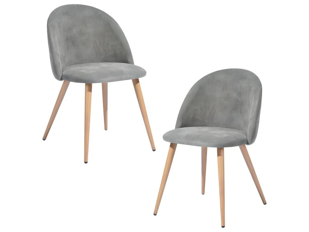 URBAN MEUBLE Scandinave Salle À Manger Salon Chaises Gris Tissu Siège, Rembourré, Pieds En Bois Avec Dossier 47*55.5*78cm 1 URBAN MEUBLE Scandinave Salle À Manger Salon Chaises Gris Tissu Siège, Rembourré, Pieds En Bois Avec Dossier 47*55.5*78cm