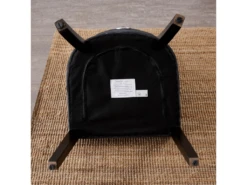 Ensemble De 4 Chaises De Salle à Manger Windsor - Rembourrage En Velours Moelleux Et Pieds En Bois Massif Robustes - Parfait Pour Votre Salle à Manger Et Salon - Gris Foncé -Mobilier De Restaurant chaise 13971285