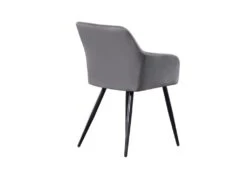 Ensemble De 2 Chaises De Salle à Manger Camden - Tapissées De Velours Avec Pieds En Métal - Gris Foncé 13 Ensemble De 2 Chaises De Salle à Manger Camden - Tapissées De Velours Avec Pieds En Métal - Gris Foncé -Mobilier De Restaurant chaise 14147973