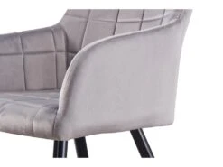 Ensemble De 2 Chaises De Salle à Manger Camden - Tapissées De Velours Avec Pieds En Métal - Gris Clair 16 Ensemble De 2 Chaises De Salle à Manger Camden - Tapissées De Velours Avec Pieds En Métal - Gris Clair -Mobilier De Restaurant chaise 14148173