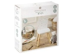 Chaise Pour Enfant En Bois Motif étoiles H 50 Cm -Mobilier De Restaurant chaise 14294875