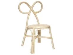 Chaise Pour Enfant En Rotin H 60 Cm