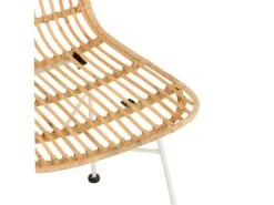 Chaise Design En Rotin "Ema" 88cm Naturel -Mobilier De Restaurant chaise 15736763