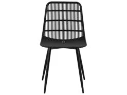 Lot De 4 Chaises Salon Salle à Manger Restaurants, Les Cafés, Les Bureaux Et Les Salles D'attente 150 Kg Max Noir 14_0006003 9 Lot De 4 Chaises Salon Salle à Manger Restaurants, Les Cafés, Les Bureaux Et Les Salles D'attente 150 Kg Max Noir 14_0006003 -Mobilier De Restaurant chaise 15859645