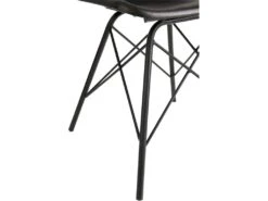 Chaise Loft Cuir Metal Noir Benarkin 16 Chaise Loft Cuir Metal Noir Benarkin -Mobilier De Restaurant chaise 15866083