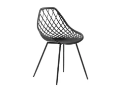 Lot De 2 Chaises De Salle à Manger Noires CANTON -Mobilier De Restaurant chaise 16268381