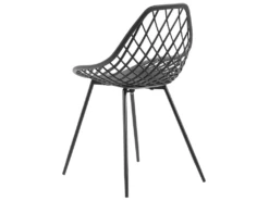 Lot De 2 Chaises De Salle à Manger Noires CANTON -Mobilier De Restaurant chaise 16268387