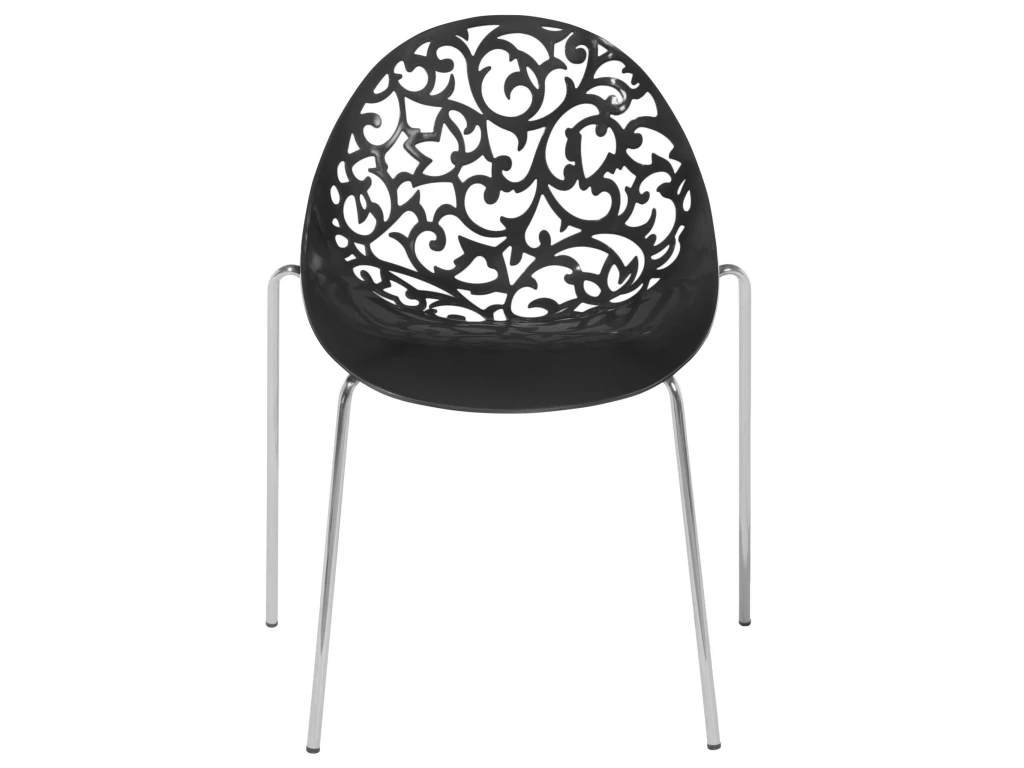 Ensemble De 4 Chaises Noires MUMFORD 5 Ensemble De 4 Chaises Noires MUMFORD – Image 5