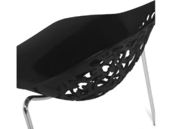 Ensemble De 4 Chaises Noires MUMFORD 19 Ensemble De 4 Chaises Noires MUMFORD -Mobilier De Restaurant chaise 16268411