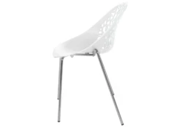 Ensemble De 4 Chaises Blanches MUMFORD -Mobilier De Restaurant chaise 16701767