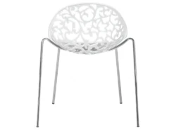 Ensemble De 4 Chaises Blanches MUMFORD -Mobilier De Restaurant chaise 16701769