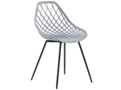 Lot De 2 Chaises De Salle à Manger Gris Clair CANTON -Mobilier De Restaurant chaise 16701821